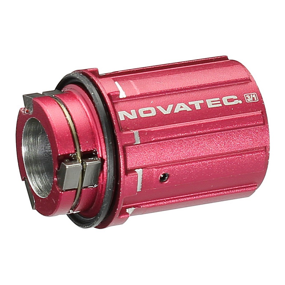 Freehub body D1 type, Shimano 9, alloy red 3-pawls, OEM