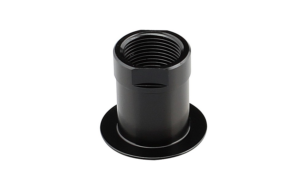 Side cap rear 10/12(135) CENTER LOCK, alloy, black, LEFT, for new MULTI-Axle HUB D792SB-CL