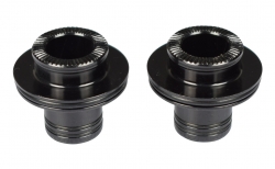 Side cap FRONT 12 THREADED, alloy, black, LEFT/RIGHT, for 4IN1 D771SB-THREADED, XD611SB-THREADED, ASSEMBLED (INCL.PARTS+WASHERS+O-RINGS)
