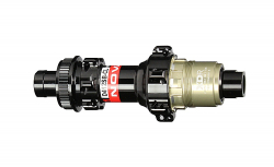 Hub rear D412SB-CL-X12-A4A-XDR, black, 24 holes
