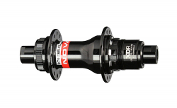 Hub rear D792SB-CL-X12-A6A-XDR, black, 24 holes