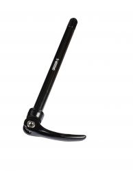 Quick release QR269R-SN-X12 Syntace., black, shaft: alloy 12X142X166L (M12XP1.0), w/o nut, Novatec logo