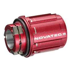 Freehub body D1 type, Shim.10, alloy red 3-pawls