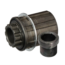 Freehub body S1 (TSBT) type, Shim.11, with 9-speed spacer, steel 2-pawls