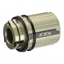 Freehub body A/A2 type (A327), Shimano 11 ABG, alloy 3-pawls, with 9-speed spacer, 2xEZO for F172SB/ F162SB/ F372SB/ F472SB, OEM