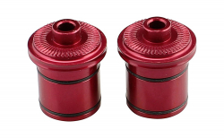 Side cap FRONT QR, alloy, red, LEFT/RIGHT, for 4IN1 D881SB, D991SB, D541SB