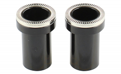 Side cap rear X12, alloy, black, LEFT/RIGHT, for 4IN1 XD642SB, ASSEMBLED (INCL.PARTS+WASHERS+O-RINGS)