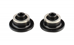 Side cap FRONT-QR, AL-BLK, L/R, for D711SB, assembled