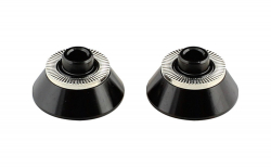 Side cap FRONT QR, alloy, black, LEFT/RIGHT, for D411SB, D411CB, XD831SB, XD831CB, (PRESS IN)