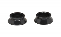 Side cap FRONT 15 PRESSED IN, alloy, black, LEFT/RIGHT, for 4IN1 XD831CB/D411CB-15/D411SB-15