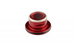 Side cap REAR 10/12, AL-RED, LEFT, MULTI for DH82SB,DH12SB,DH42,D882SB - assembled