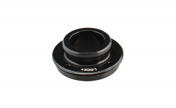 Side cap FRONT 15mm, alloy, black, RIGHT, for 791SB-CL, ASSEMBLED (INCL.PARTS+WASHERS+O-RINGS)