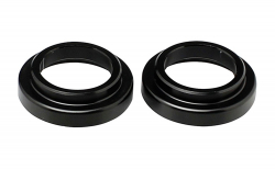 Side cap FRONT B20, alloy, black, LEFT/RIGHT, for MULTI Axle D541SB-B15/B20, XD641SB-B15/B20, XD601SB-B15/B20 BOOST, ASSEMBLED (INCL.PARTS+WASHERS+O-RINGS), OEM
