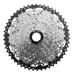 Cassette MTB-CN 10S AL-SS TiGray/Blk, 11-50T, JY logo, 11-13-16-20-24-28-32-36-42-50