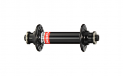 Hub front A291SB/A-SL, black, 20 holes