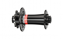 Hub front D791SB-B15, black, 28 holes