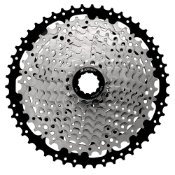 Cassette MTB-CN 10S AL-DS TiGray/Blk, 11-50T, JY logo, 11-13-16-20-24-28-32-36-42-50