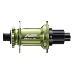 Hub rear XD602SB/A-B12-MS, anodized green, 32 holes, NP logo, OEM