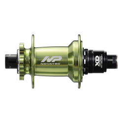 Hub rear XD602SB/A-B12-S11, anodized green, 32 holes, NP logo, OEM