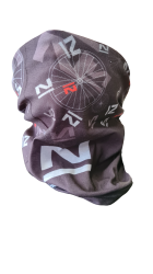 Promo - Mutliscarf Novatec, grey/black, functional neck and headwear